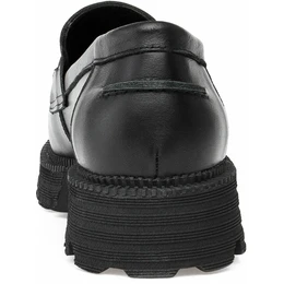 Женские черные полуботинки Ascalini