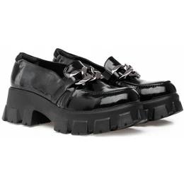 Женские черные полуботинки Ascalini