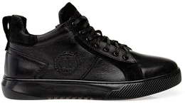 Мужские черные ботинки Baden (Натуральная шерсть)