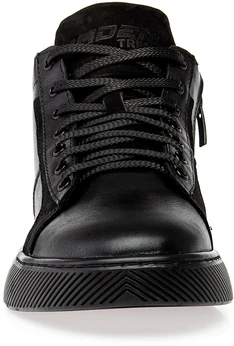 Мужские черные ботинки Baden (Натуральная шерсть)