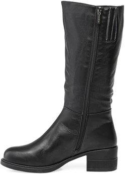 Женские черные сапоги Baden (Натуральный мех)