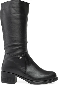 Женские черные сапоги Baden (Натуральный мех)