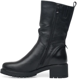 Женские черные полусапоги ALEXIA LEVINI (Натуральная шерсть)