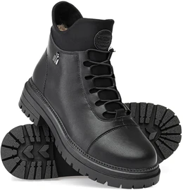 Женские черные ботинки Baden (Натуральная шерсть)