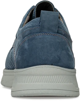 Мужские голубые полуботинки Shoiberg