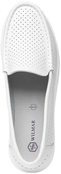 Женские белые мокасины Wilmar