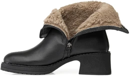 Женские черные ботинки Baden (Натуральная шерсть)
