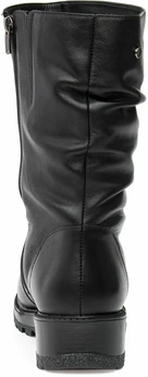 Женские черные полусапоги Janita (Натуральный мех)