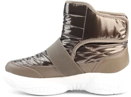 Женские бронзовые дутики Berkonty (Искусственный мех)