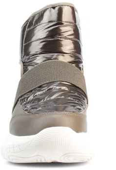 Женские бронзовые дутики Berkonty (Искусственный мех)