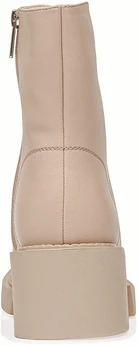 Женские бежевые ботинки Baden (Натуральная шерсть)