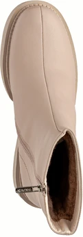 Женские бежевые ботинки Baden (Натуральная шерсть)