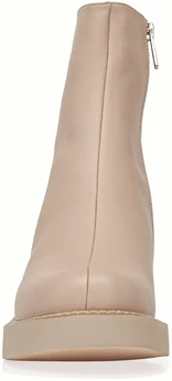 Женские бежевые ботинки Baden (Натуральная шерсть)