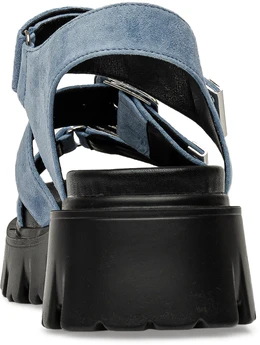 Женские голубые босоножки Lavida