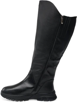 Женские черные сапоги Ascalini (Евромех)