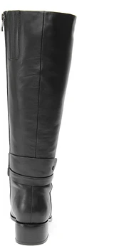 Женские черные сапоги Dino Ricci (Натуральная шерсть)