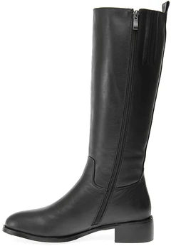 Женские черные сапоги Dino Ricci (Натуральная шерсть)