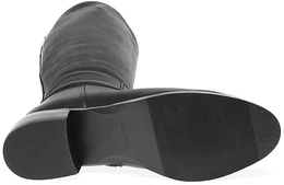 Женские черные сапоги Dino Ricci (Натуральная шерсть)