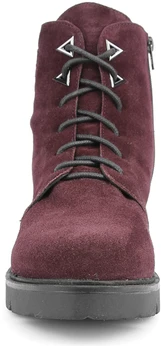 Женские бордовые ботинки Tofa (Натуральная шерсть)