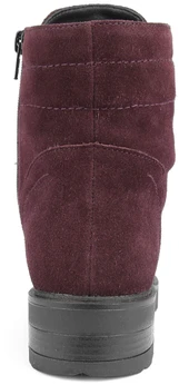 Женские бордовые ботинки Tofa (Натуральная шерсть)