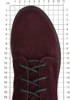 Женские бордовые ботинки Tofa (Натуральная шерсть)