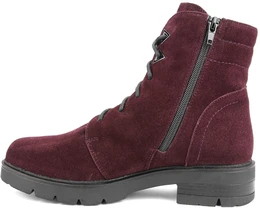 Женские бордовые ботинки Tofa (Натуральная шерсть)