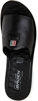 Женские черные сабо Baden