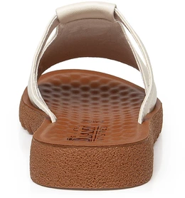 Женские бежевые сабо Baden