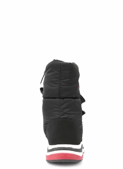 Женские черные дутики Baden (Искусственная шерсть)