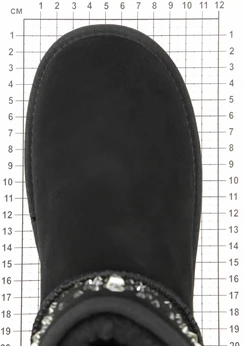 Женские черные угги Baden (Натуральная шерсть)