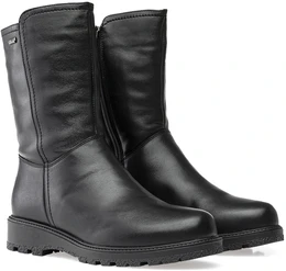 Женские черные полусапоги Baden (Натуральный мех)