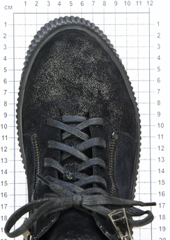 Женские синие ботинки Balex (Натуральная шерсть)