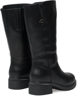 Женские черные сапоги Baden (Натуральная шерсть)