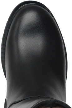 Женские черные сапоги Baden (Натуральная шерсть)