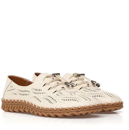 Женские бежевые полуботинки ALEXIA LEVINI