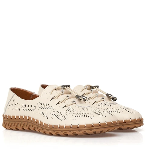 Женские бежевые полуботинки ALEXIA LEVINI