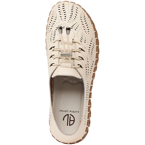 Женские бежевые полуботинки ALEXIA LEVINI