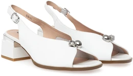 Женские белые босоножки Baden