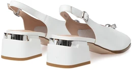 Женские белые босоножки Baden