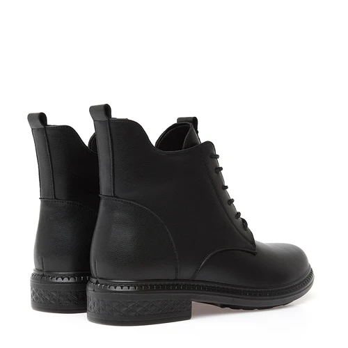 Женские черные ботинки ALEXIA LEVINI (Байка)