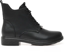 Женские черные ботинки ALEXIA LEVINI (Байка)