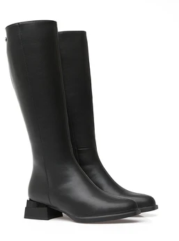 Женские черные сапоги Baden (Еврошерсть)
