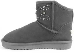 Женские серо-коричневые угги Baden (Натуральная шерсть)