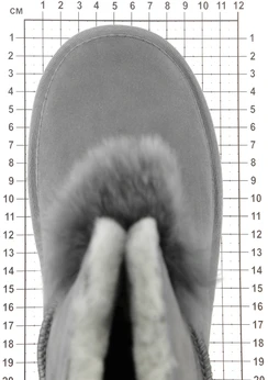 Женские серо-коричневые угги Baden (Натуральная шерсть)