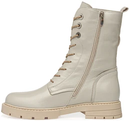 Женские бежевые ботинки Francesco Donni (Натуральная шерсть)