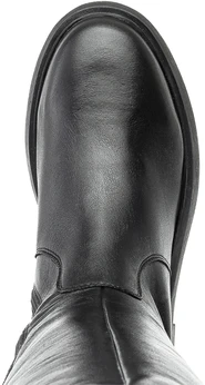 Женские черные сапоги Romer (Натуральный мех)