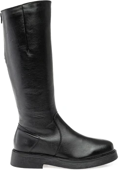 Женские черные сапоги Romer (Натуральный мех)