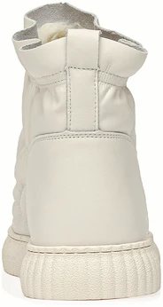 Женские белые ботинки Baden (Натуральная шерсть)