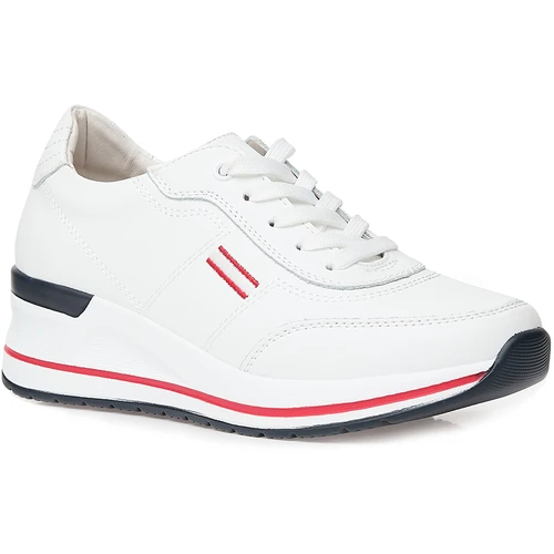 Женские белые кроссовки ALEXIA LEVINI