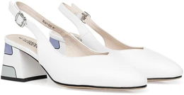 Женские белые босоножки Baden